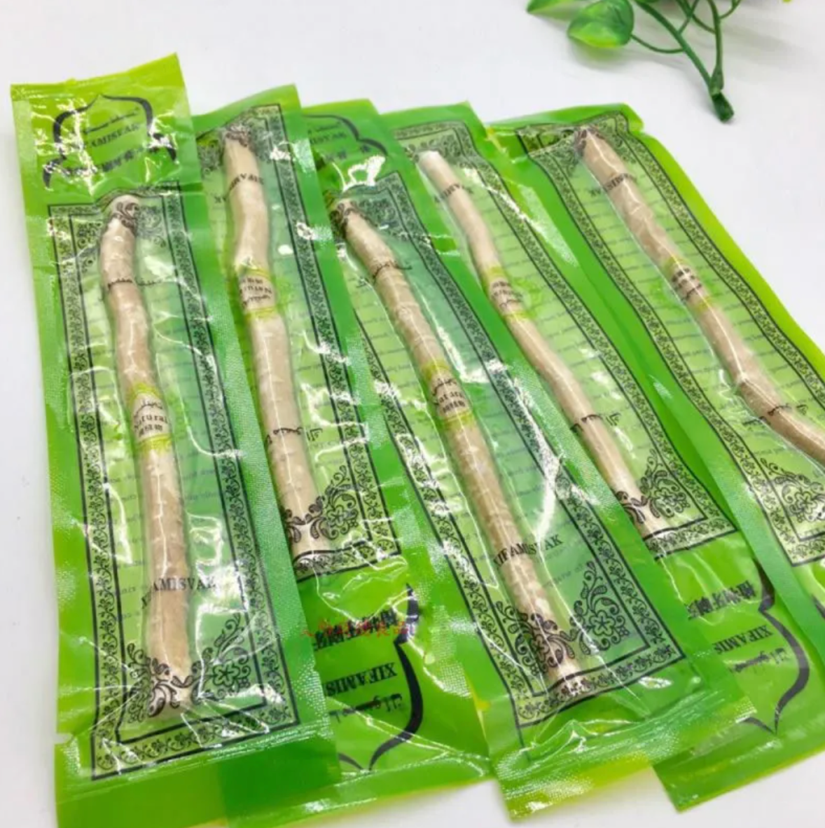 Barra de limpieza dental Miswak