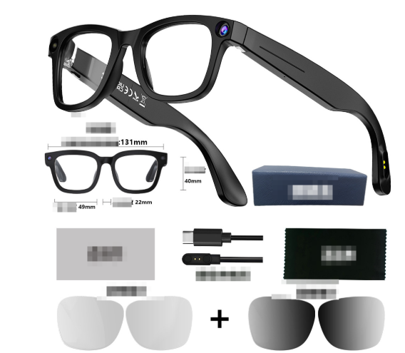 Gafas inteligentes con cámara de IA