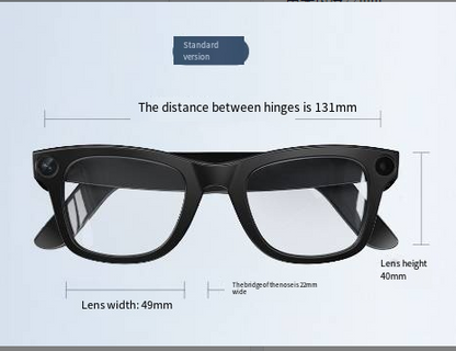 Gafas inteligentes con cámara de IA