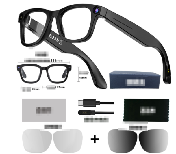 Gafas inteligentes con cámara de IA