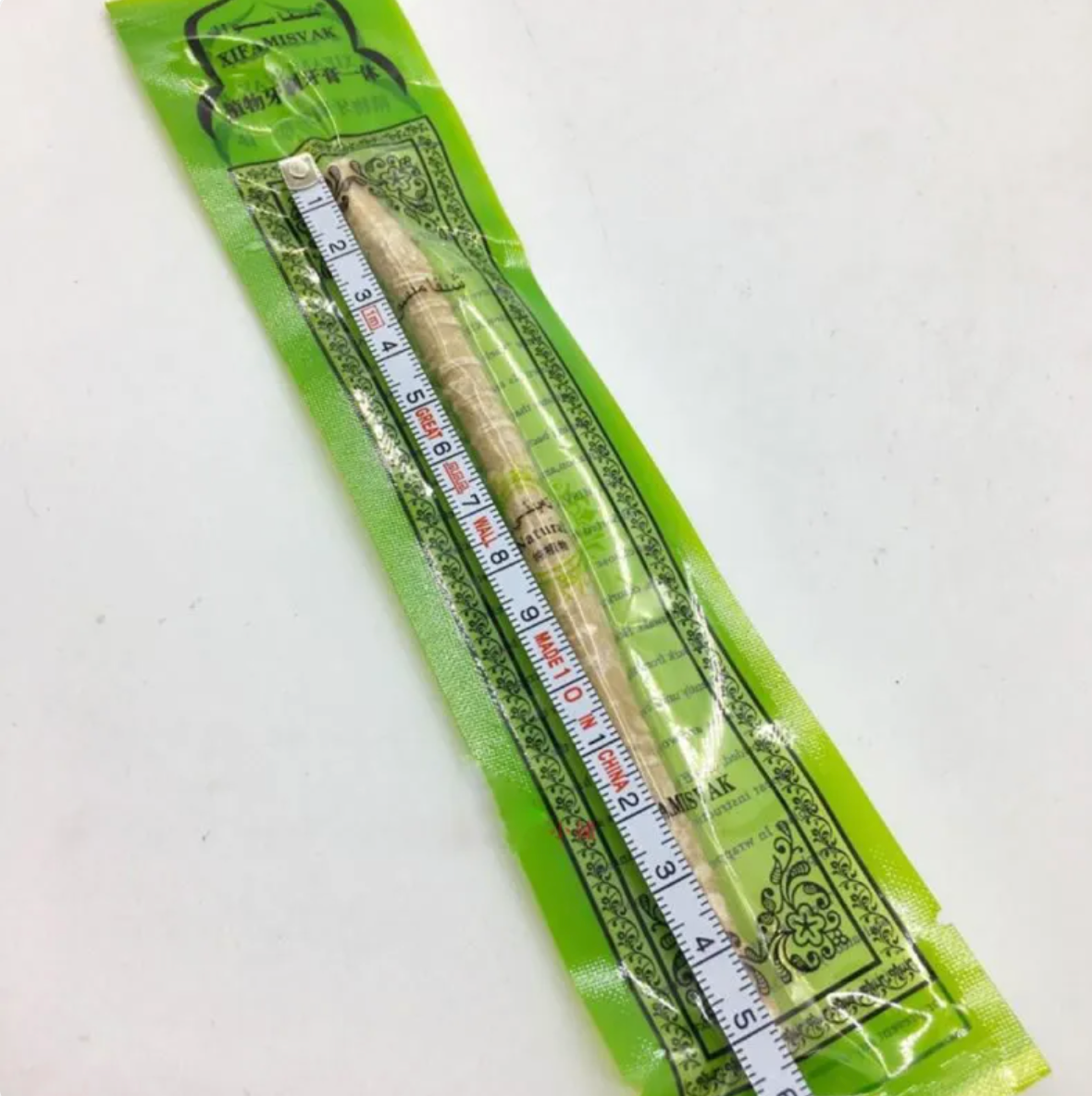 Barra de limpieza dental Miswak